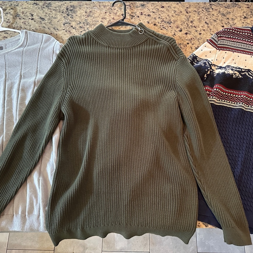 Stay warm for a super low price - 3 sweaters ( 2 ASOS & Topman L & XL men